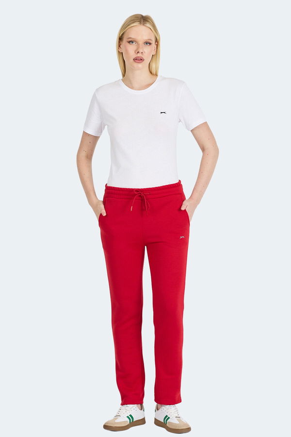 Slazenger MIDNIGHT I Kadın Eşofman Altı Kırmızı