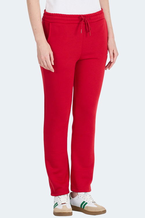 Slazenger MIDNIGHT I Kadın Eşofman Altı Kırmızı