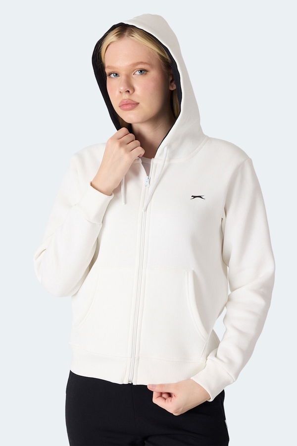 Slazenger MILIO I Kadın Ekru Sweatshirt