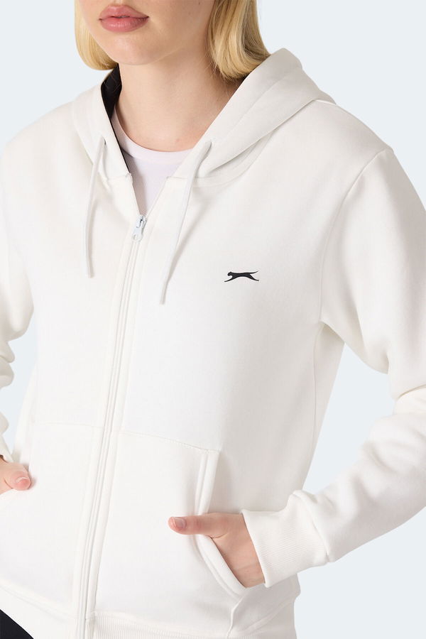 Slazenger MILIO I Kadın Ekru Sweatshirt