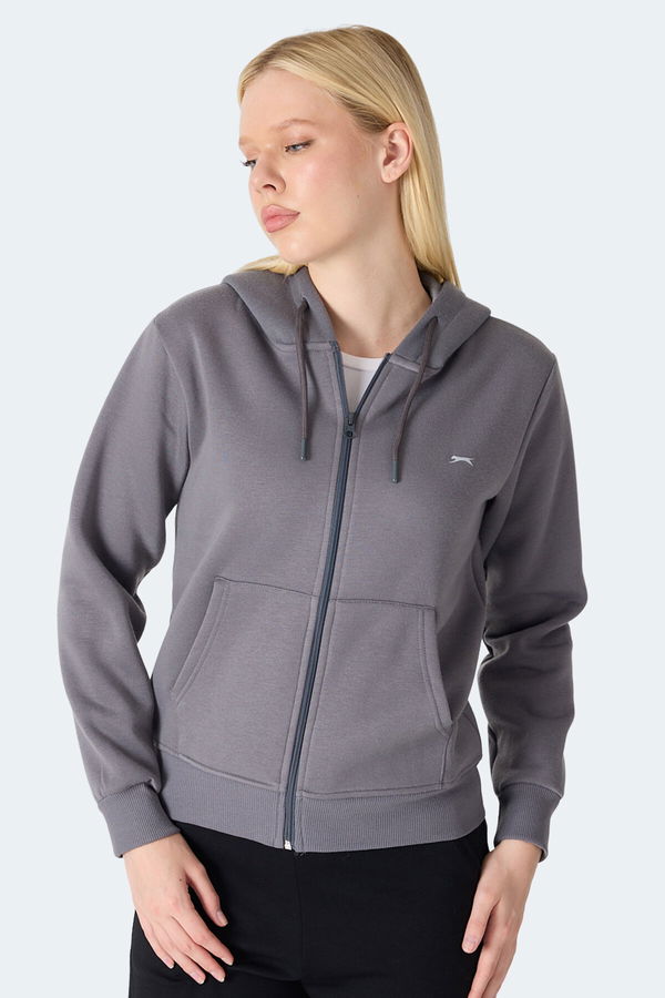 Slazenger MILIO I Kadın Gri Sweatshirt