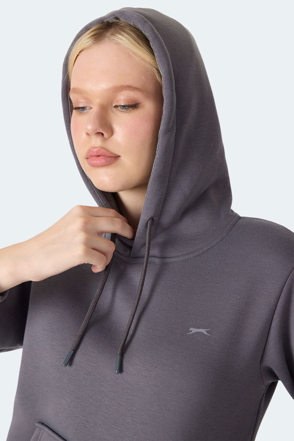 Slazenger MILIO I Kadın Gri Sweatshirt