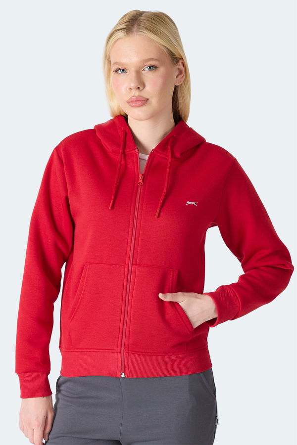 Slazenger MILIO I Kadın Kırmızı Sweatshirt