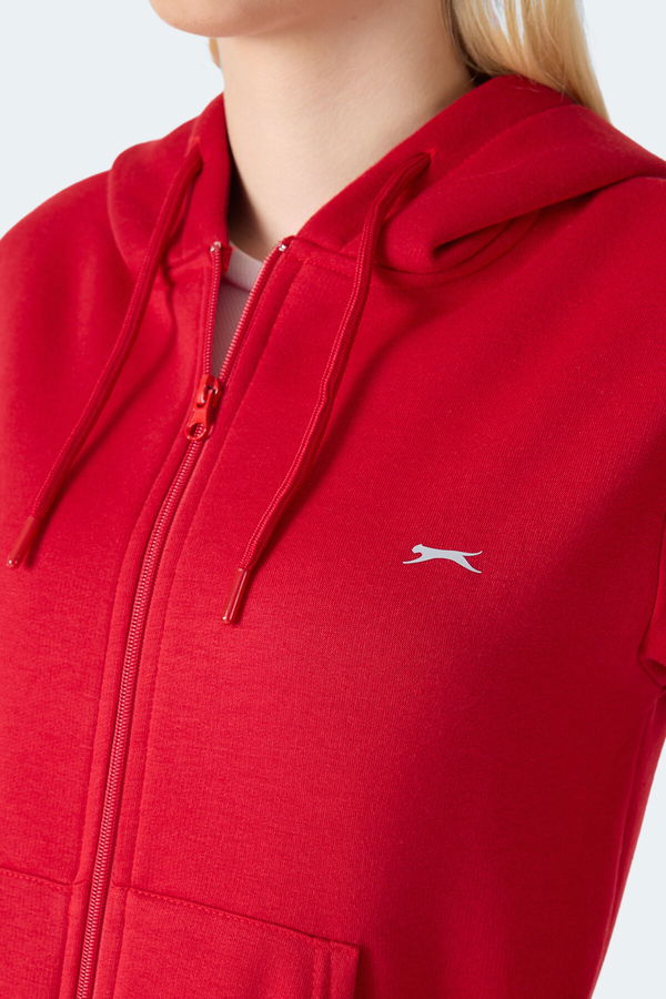 Slazenger MILIO I Kadın Kırmızı Sweatshirt