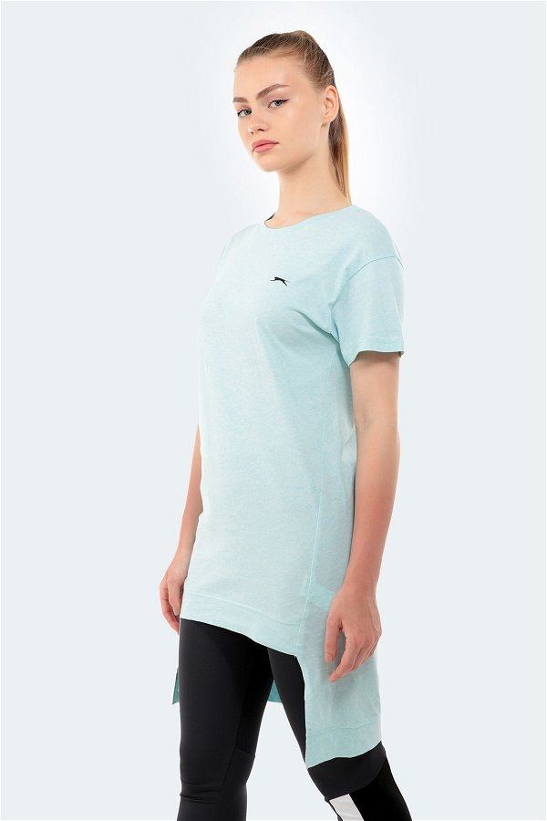 MINATO Kadın Kısa Kollu T-Shirt Yeşil