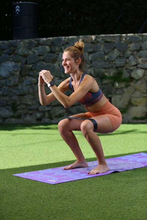 Slazenger Mini Loop Band Heavy Unisex Siyah Pilates Aksesuarları