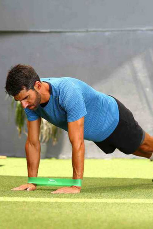 Slazenger Mini Loop Band Light Unisex STD Pilates Aksesuarları