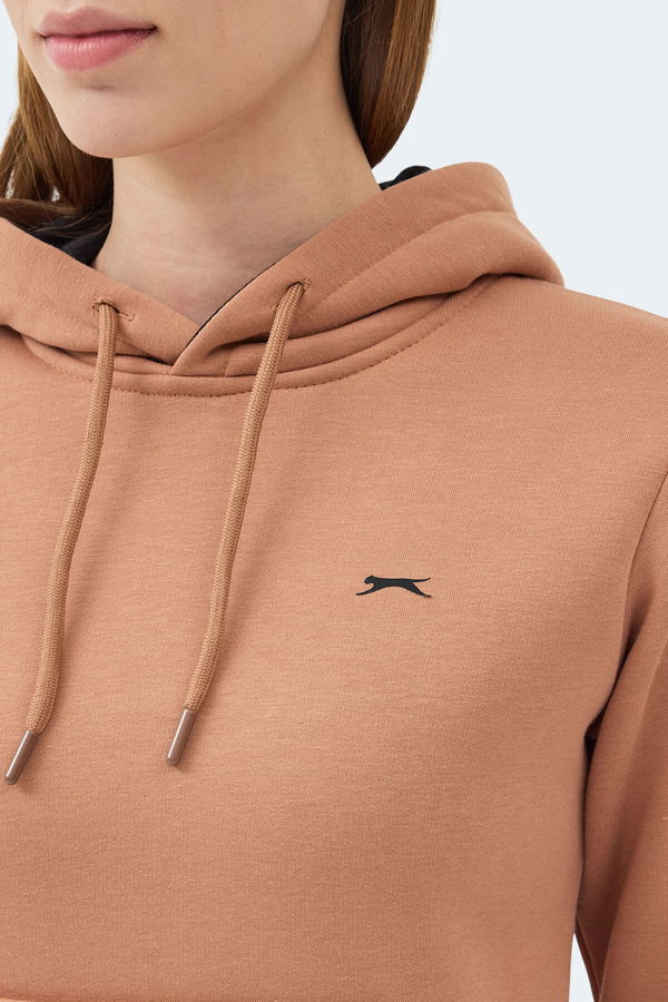 Slazenger MISTY I Kadın Camel Sweatshirt