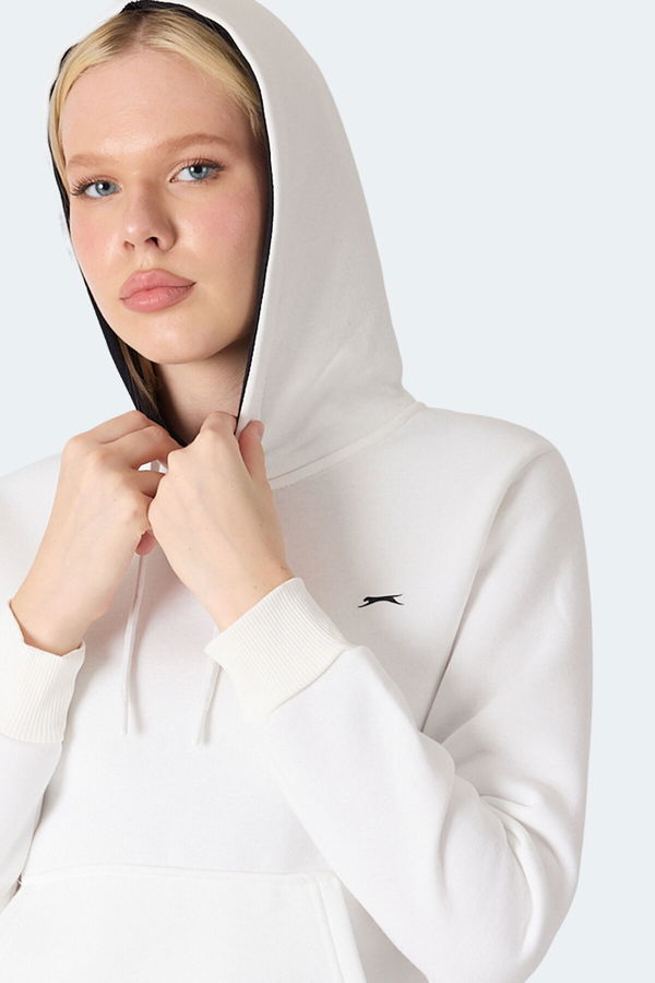Slazenger MISTY I Kadın Ekru Sweatshirt