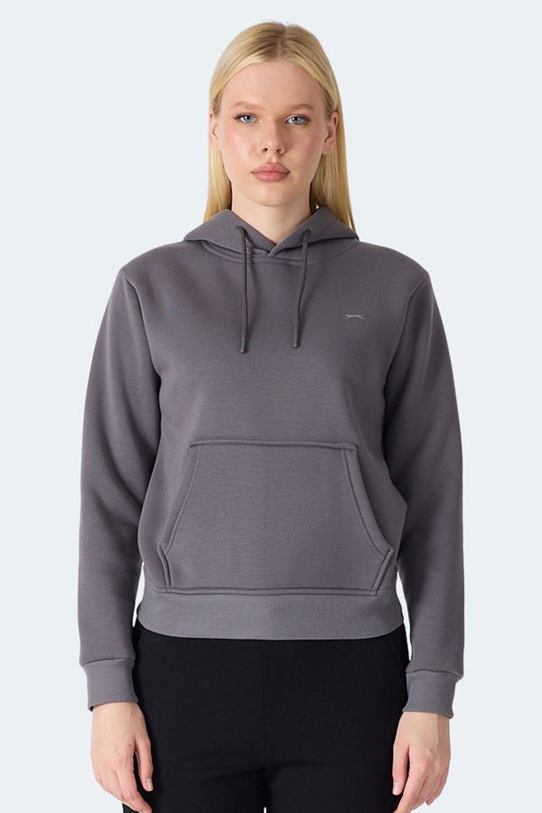 Slazenger MISTY I Kadın Gri Sweatshirt