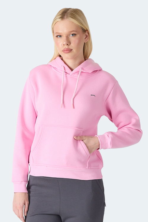 Slazenger MISTY I Kadın Kapüşonlu Gül Sweatshırt Slazenger MISTY I Kadın Kapüşonlu Gül Sweatshırt
