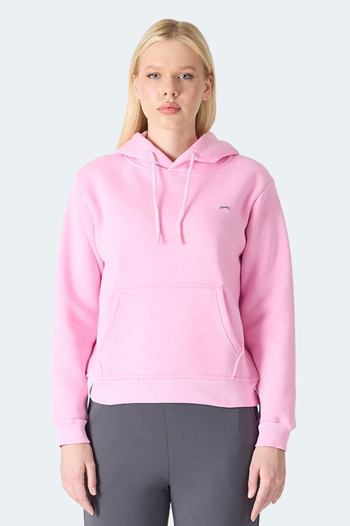 Slazenger MISTY I Kadın Kapüşonlu Gül Sweatshırt Slazenger MISTY I Kadın Kapüşonlu Gül Sweatshırt