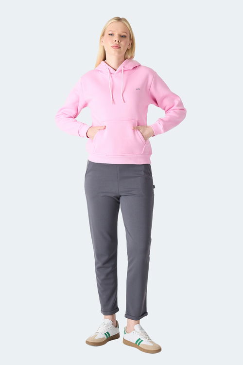 Slazenger MISTY I Kadın Kapüşonlu Gül Sweatshırt Slazenger MISTY I Kadın Kapüşonlu Gül Sweatshırt