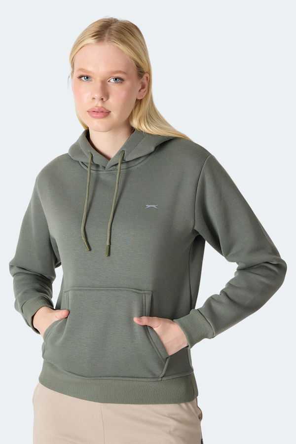 Slazenger MISTY I Kadın Haki Sweatshirt