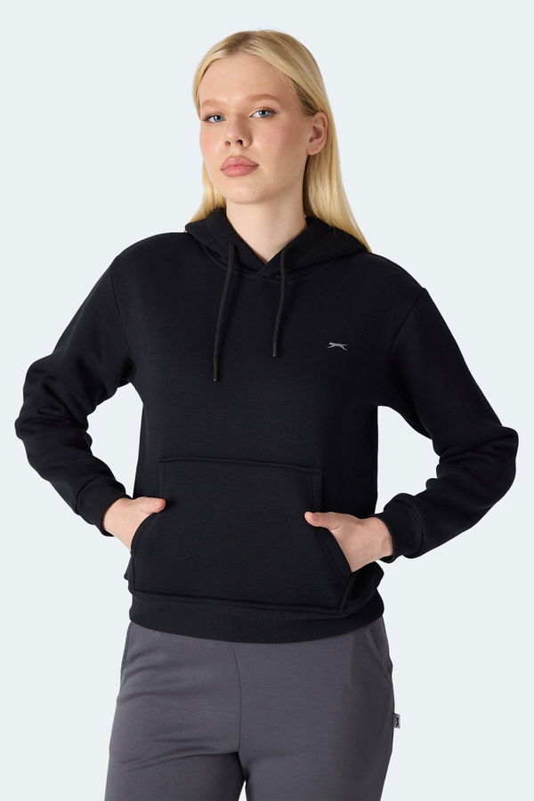 Slazenger MISTY I Kadın Siyah Sweatshirt