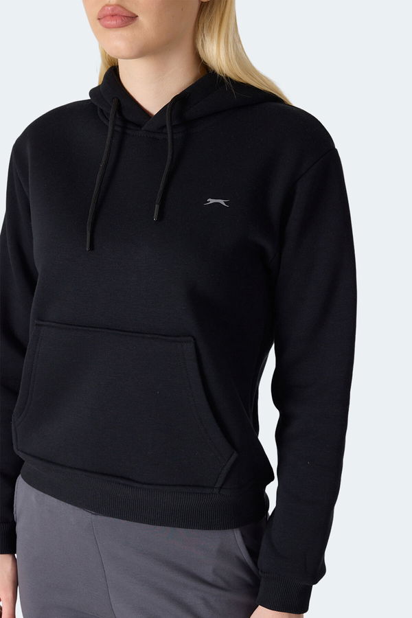 Slazenger MISTY I Kadın Siyah Sweatshirt
