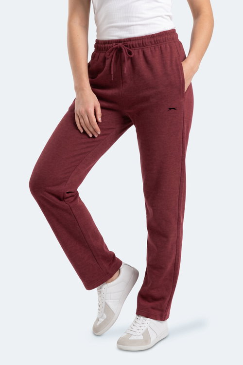 Slazenger MONESA I Kadın Bordo Eşofman Altı