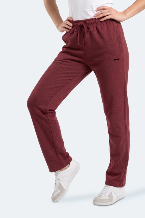 Slazenger MONESA I Kadın Bordo Eşofman Altı