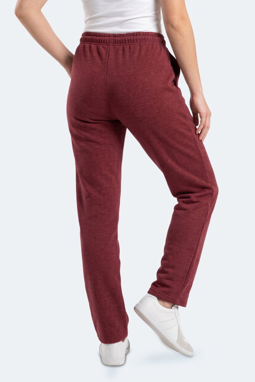Slazenger MONESA I Kadın Bordo Eşofman Altı