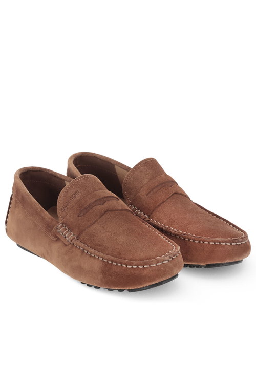 Slazenger MONTANA I Erkek Deri Taba Süet Comfort