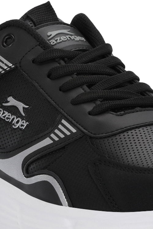 Slazenger MONTERO I Erkek Siyah / Beyaz Koşu & Yürüyüş Spor Ayakkabısı