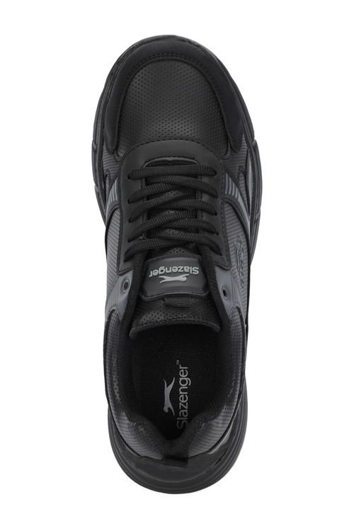 Slazenger MONTERO I Erkek Siyah / Koyu Gri Koşu & Yürüyüş Spor Ayakkabısı