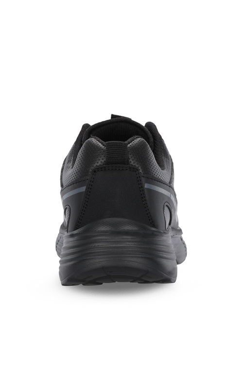 Slazenger MONTERO I Erkek Siyah / Koyu Gri Koşu & Yürüyüş Spor Ayakkabısı