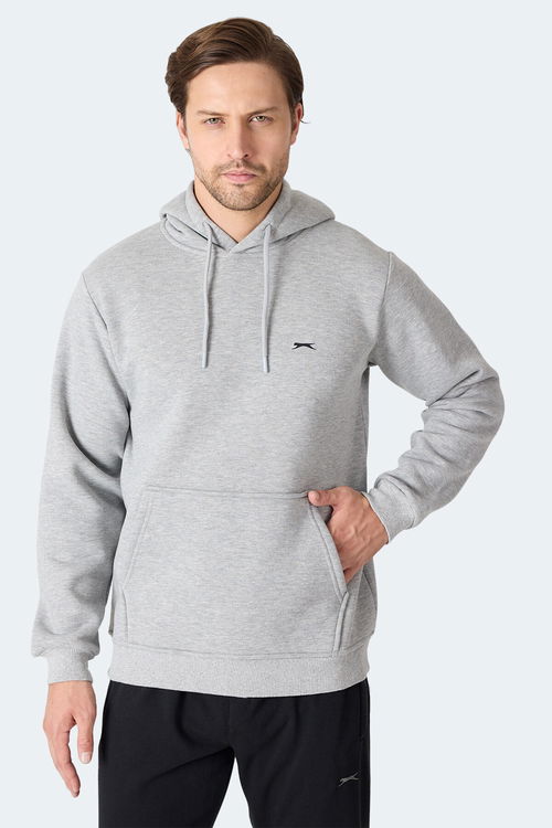 Slazenger MOONLIGHT I Erkek Gri / Beyaz Sweatshirt Slazenger MOONLIGHT I Erkek Gri / Beyaz Sweatshirt