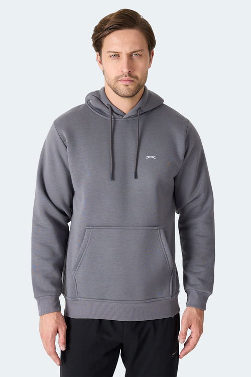 Slazenger MOONLIGHT I Erkek Gri Sweatshirt Slazenger MOONLIGHT I Erkek Gri Sweatshirt