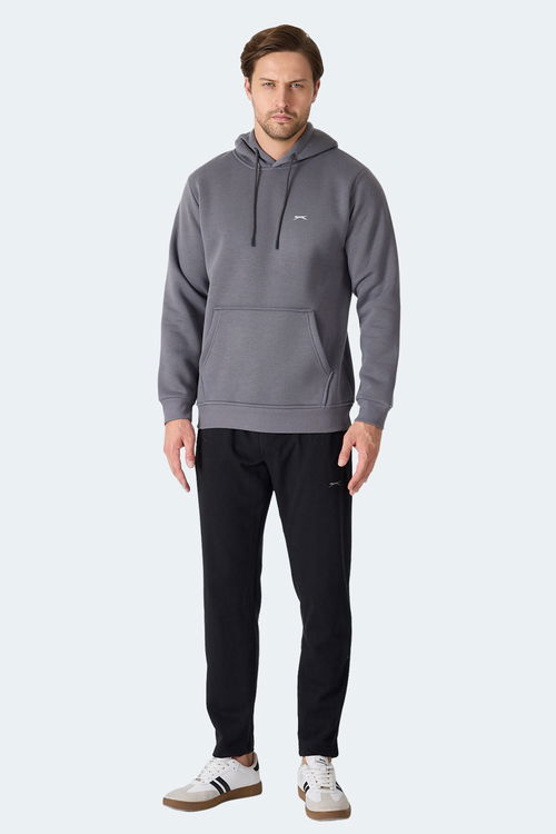 Slazenger MOONLIGHT I Erkek Gri Sweatshirt Slazenger MOONLIGHT I Erkek Gri Sweatshirt