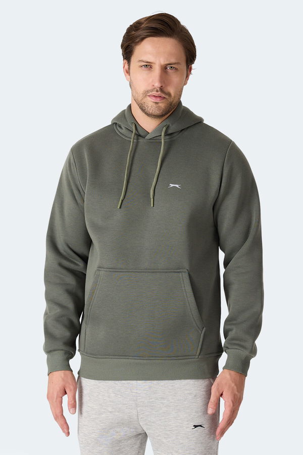 Slazenger MOONLIGHT I Erkek Haki Sweatshirt