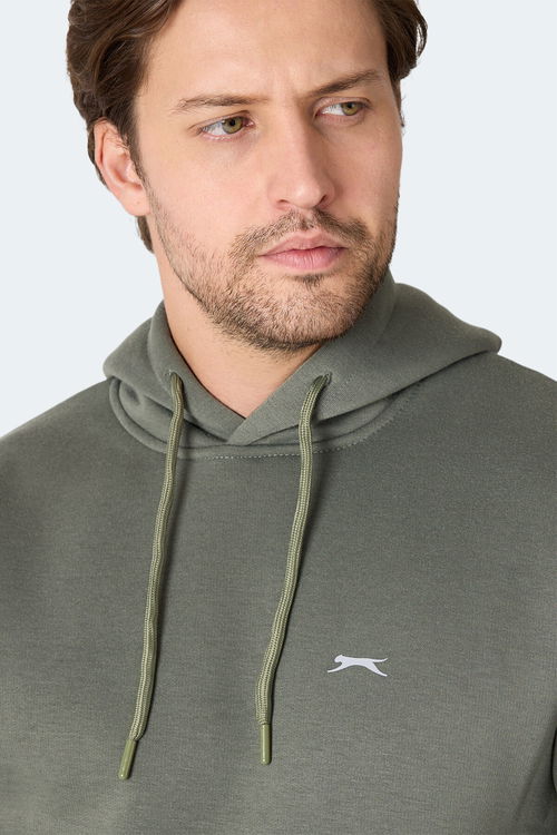 Slazenger MOONLIGHT I Erkek Haki Sweatshirt
