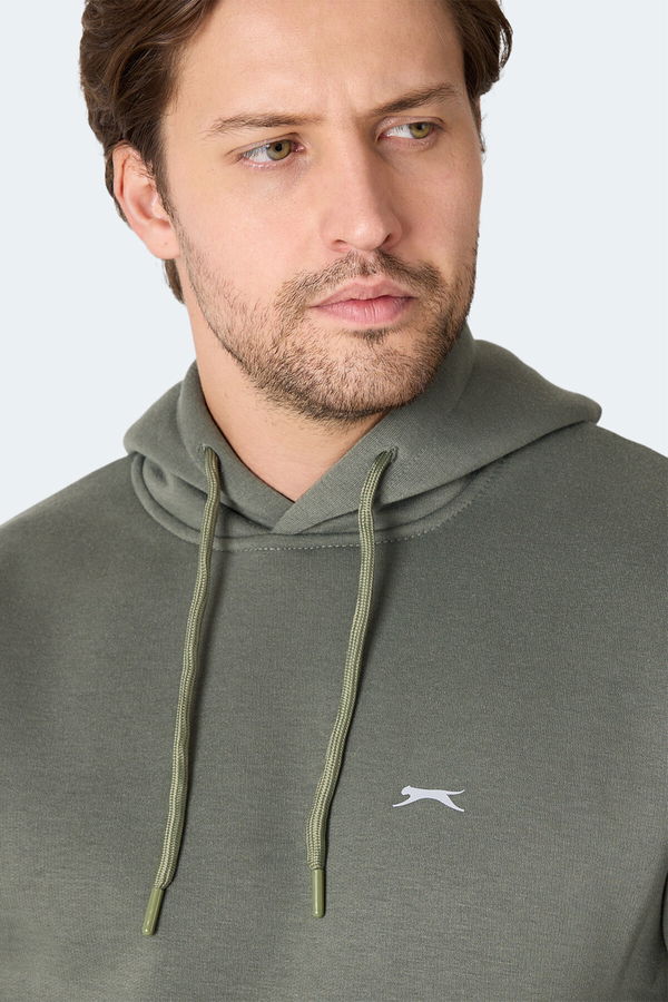 Slazenger MOONLIGHT I Erkek Haki Sweatshirt