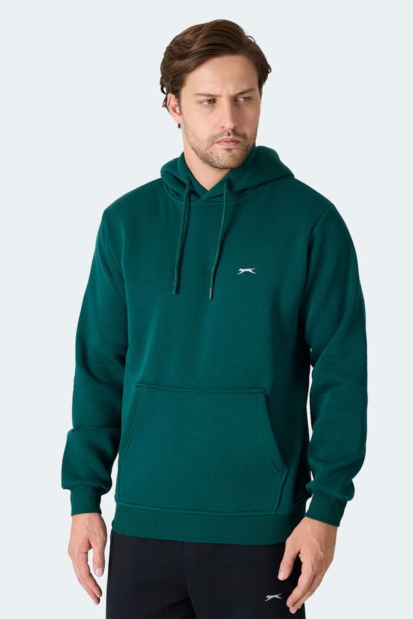 Slazenger MOONLIGHT I Erkek Koyu Yeşil Sweatshirt