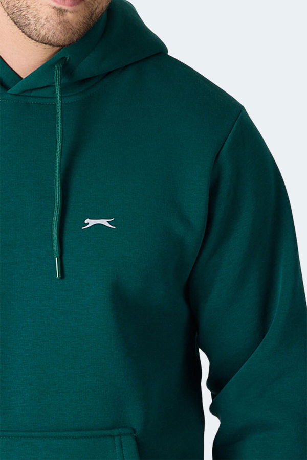 Slazenger MOONLIGHT I Erkek Koyu Yeşil Sweatshirt