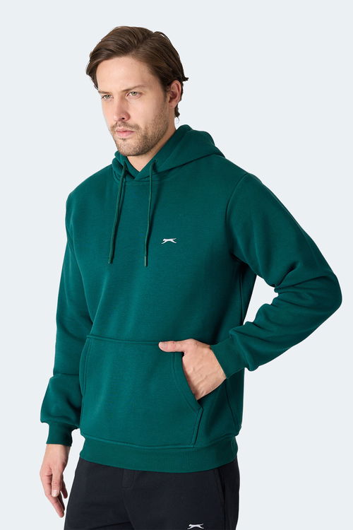 Slazenger MOONLIGHT I Erkek Koyu Yeşil Sweatshirt