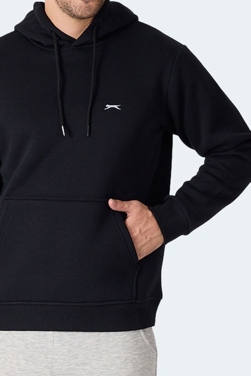 Slazenger MOONLIGHT I Erkek Siyah Sweatshirt