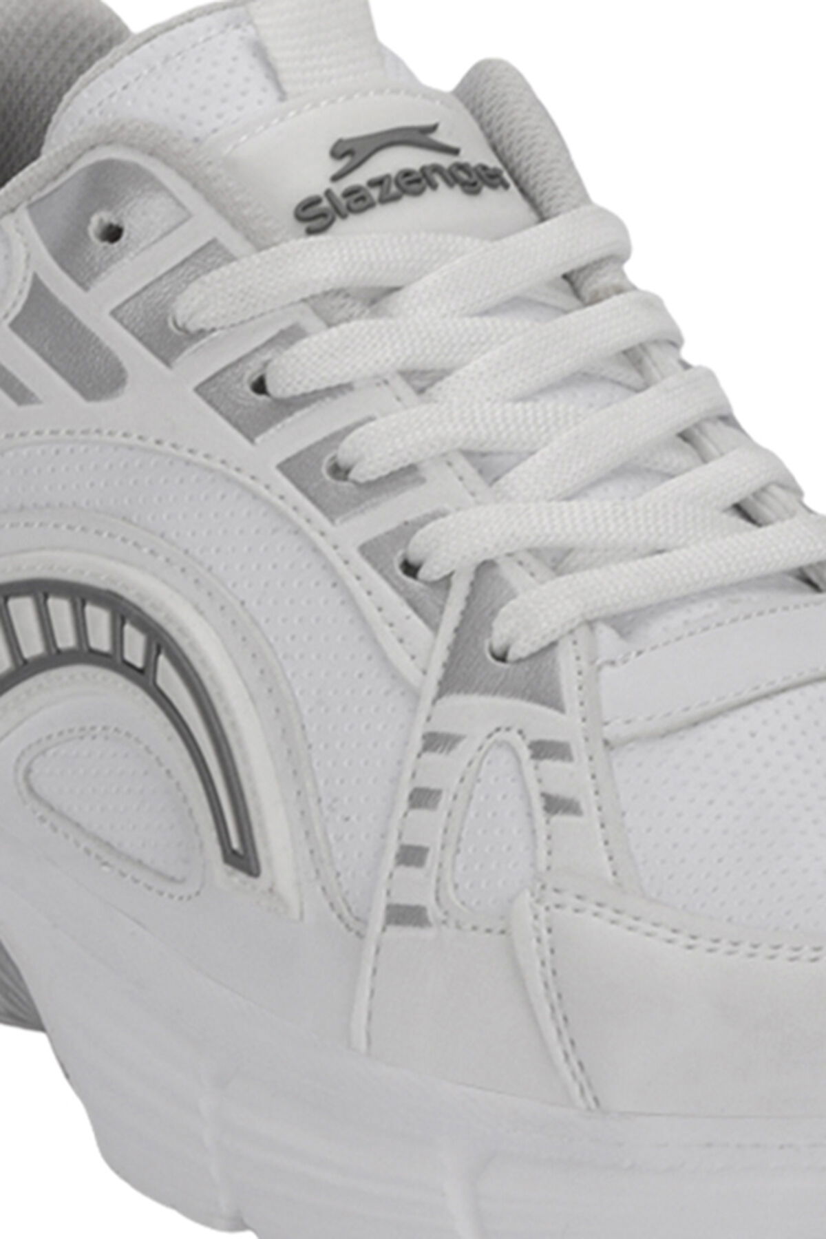 Slazenger MOSSPORT I Erkek Beyaz / Gri Koşu & Yürüyüş Spor Ayakkabısı - Thumbnail
