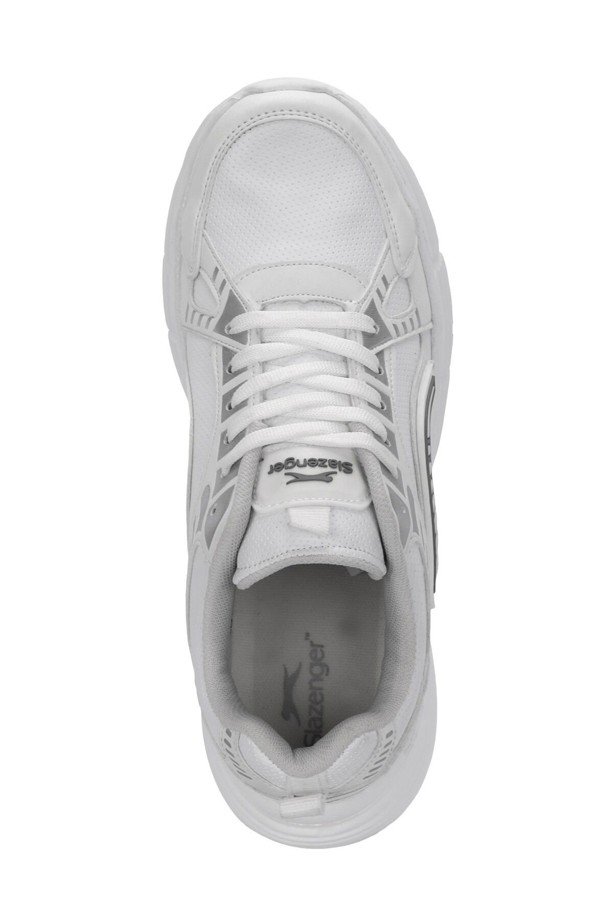 Slazenger MOSSPORT I Erkek Beyaz / Gri Koşu & Yürüyüş Spor Ayakkabısı - Thumbnail