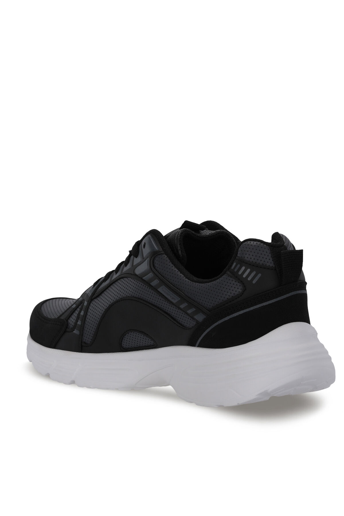 Slazenger MOSSPORT I Erkek Füme / Siyah Koşu & Yürüyüş Spor Ayakkabısı - Thumbnail