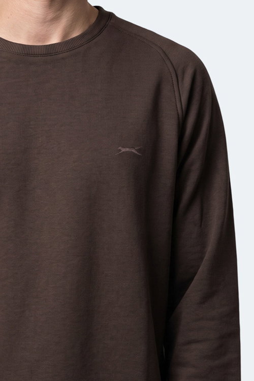Slazenger NADAV Erkek Kahve Sweatshırt