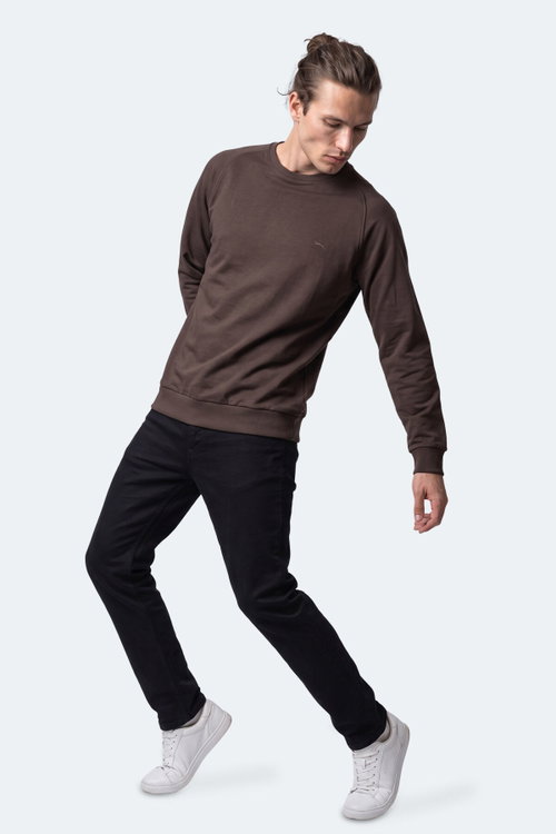 Slazenger NADAV Erkek Kahve Sweatshırt