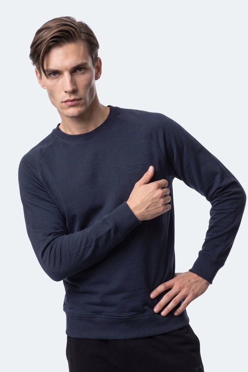 Slazenger NADAV Erkek Lacivert Sweatshırt