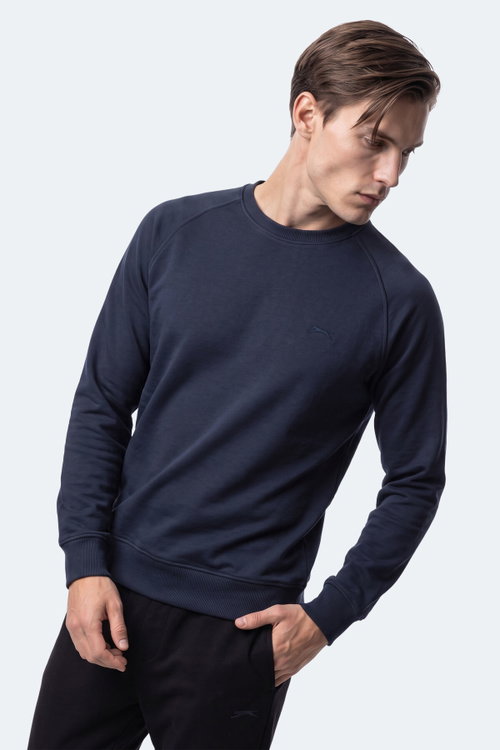 Slazenger NADAV Erkek Lacivert Sweatshırt