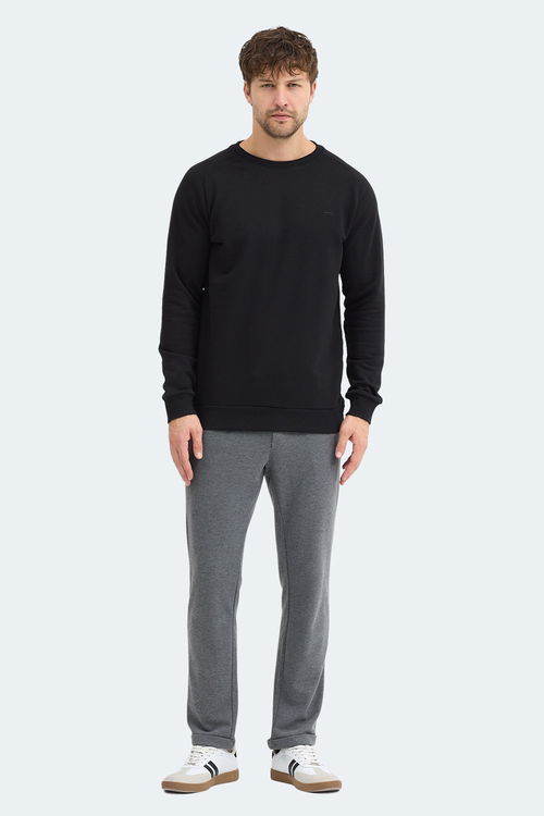 Slazenger NADAV Erkek Siyah Sweatshırt