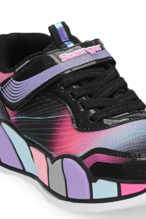 Slazenger NADIA Kız Çocuk Siyah / Fuşya Günlük Spor Ayakkabısı