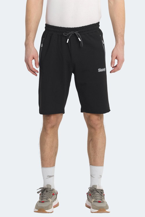 Slazenger NAGI IN 2 Lİ SET Erkek Siyah - Koyu Gri Şort