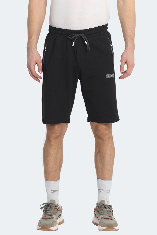 Slazenger NAGI IN 2 Lİ SET Erkek Siyah - Koyu Gri Şort
