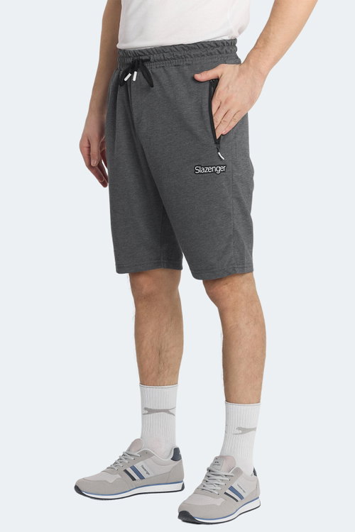Slazenger NAGI IN 2 Lİ SET Erkek Siyah - Koyu Gri Şort