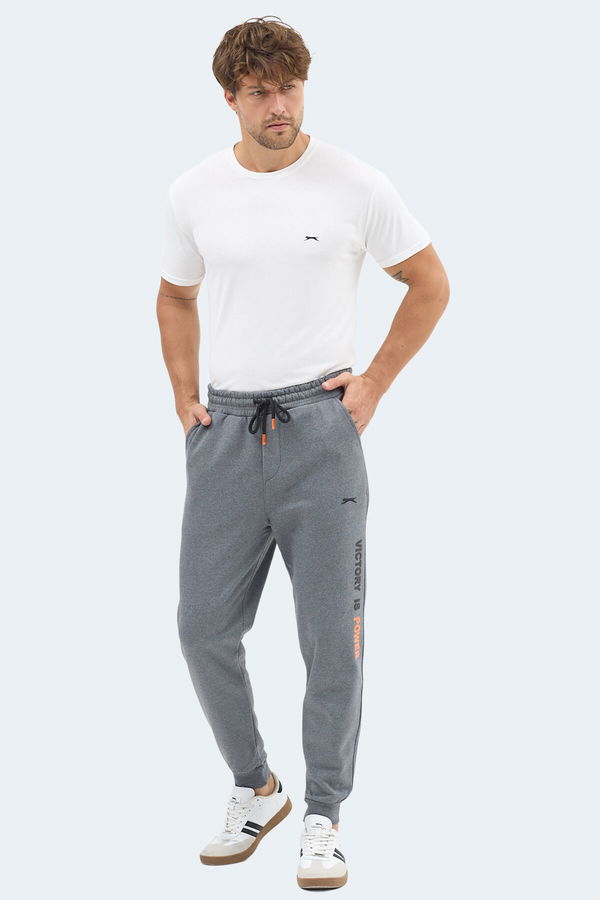 Slazenger NAHAL I Erkek Cepli Koyu Gri Eşofman Altı